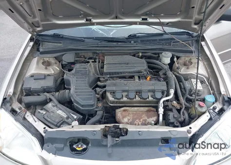 2002 Honda Civic Ex z USA, uszkodzony, nr VIN 1HGES26822L029611